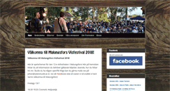 Desktop Screenshot of malungsforsvisfestival.se